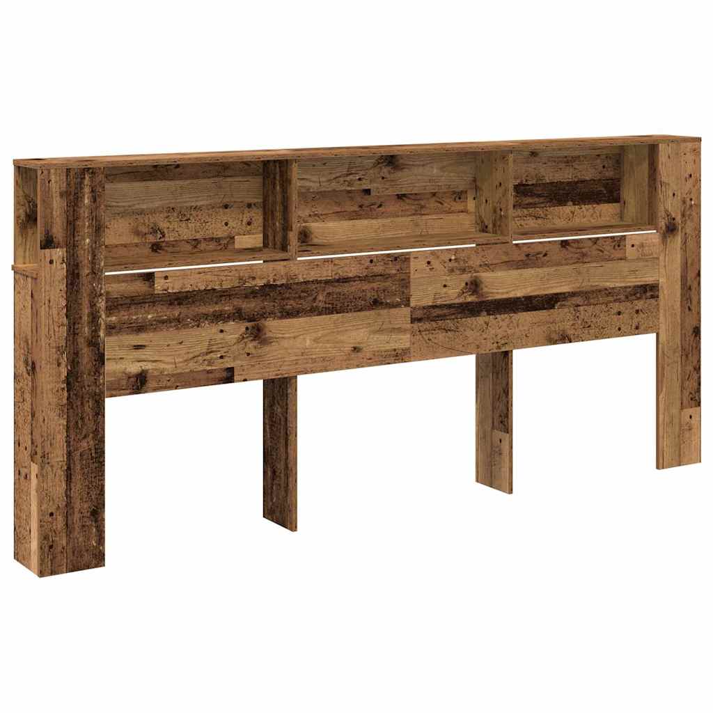 Kopfteil Schrank Altholz Holzwerkstoff