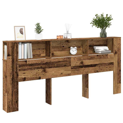 Kopfteil Schrank Altholz Holzwerkstoff