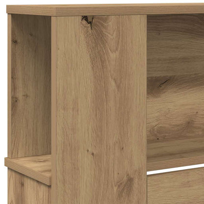 Kopfteil Schrank Artisan-Eiche Holzwerkstoff