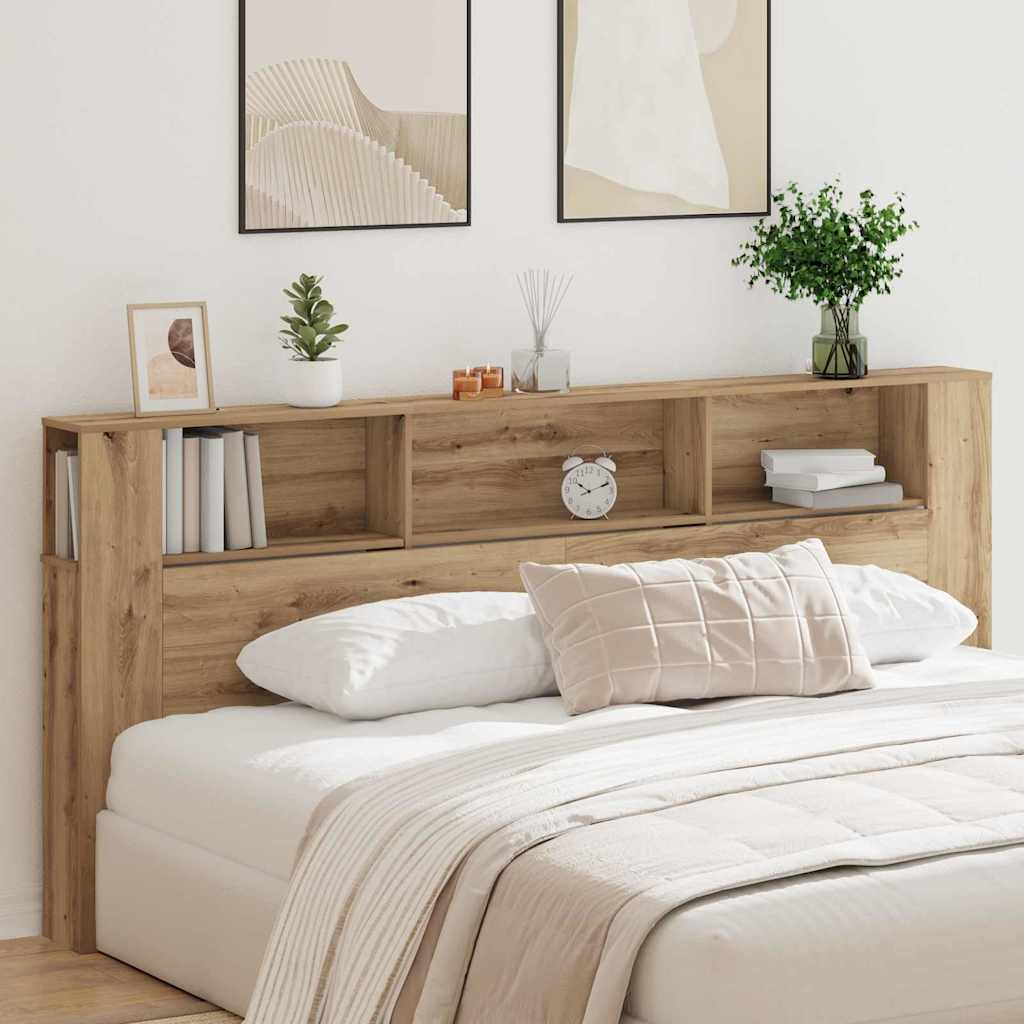Kopfteil Schrank Artisan-Eiche Holzwerkstoff