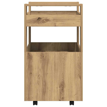 Küchentrolley Artisan-Eiche 60 x 45 x 80 cm Holzwerkstoff