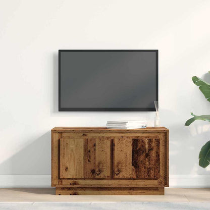 TV-Schränk 80 x 35 x 45 cm Altholz Holzwerkstoff