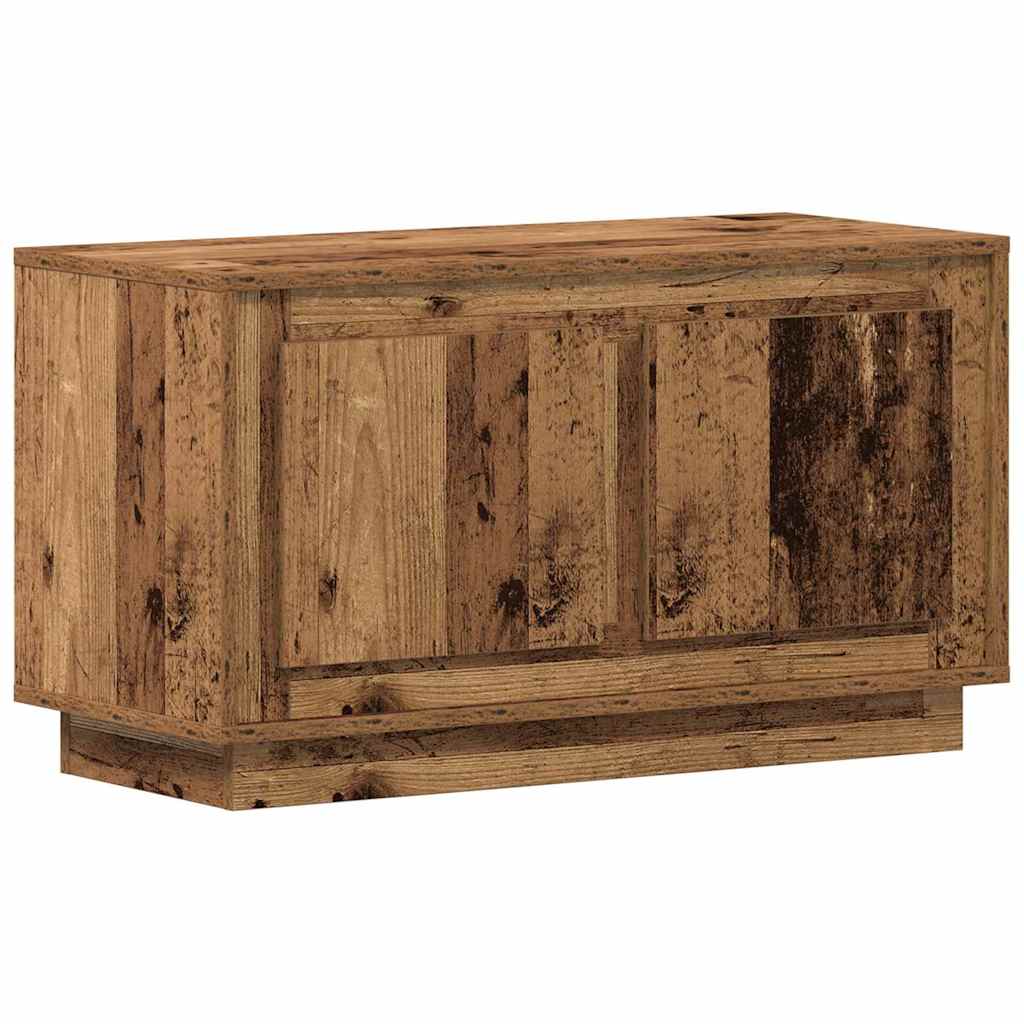TV-Schränk 80 x 35 x 45 cm Altholz Holzwerkstoff