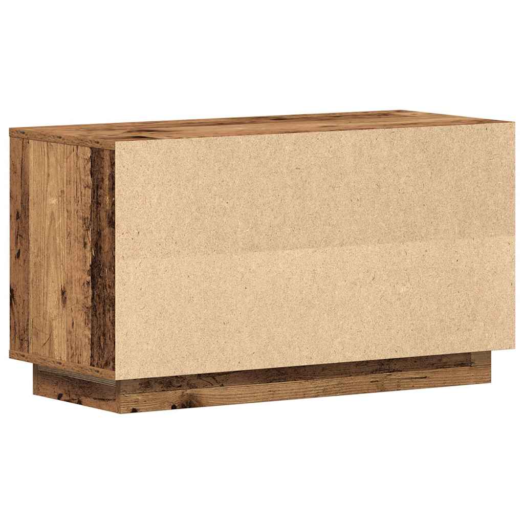 TV-Schränk 80 x 35 x 45 cm Altholz Holzwerkstoff