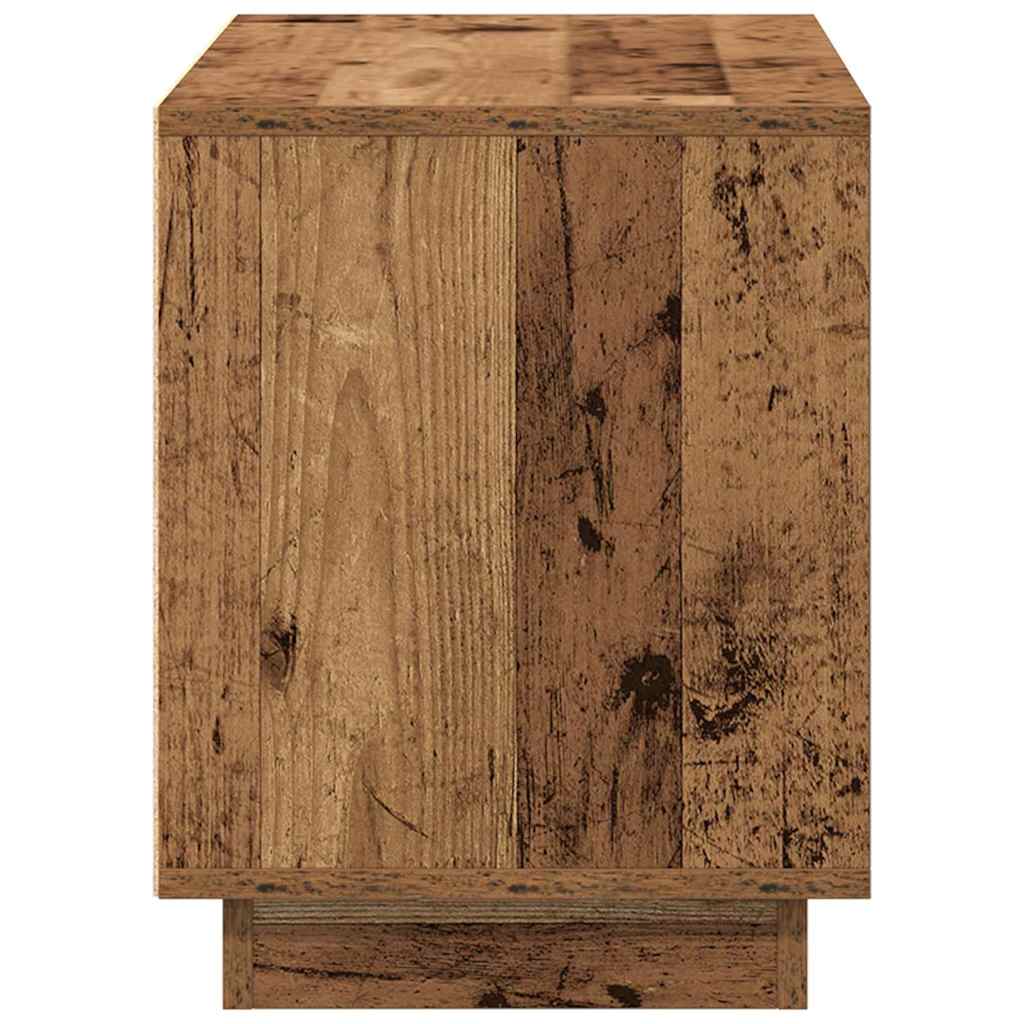 TV-Schränk 80 x 35 x 45 cm Altholz Holzwerkstoff
