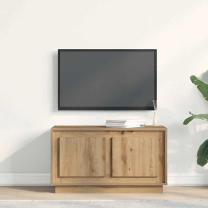 TV-Schränk 80 x 35 x 45 cm Artisan-Eiche Holzwerkstoff
