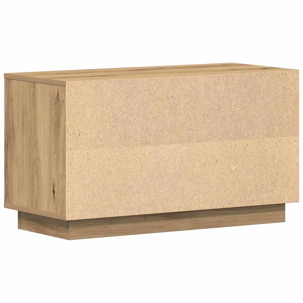 TV-Schränk 80 x 35 x 45 cm Artisan-Eiche Holzwerkstoff
