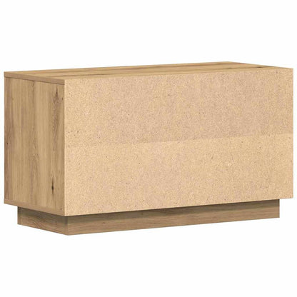 TV-Schränk 80 x 35 x 45 cm Artisan-Eiche Holzwerkstoff
