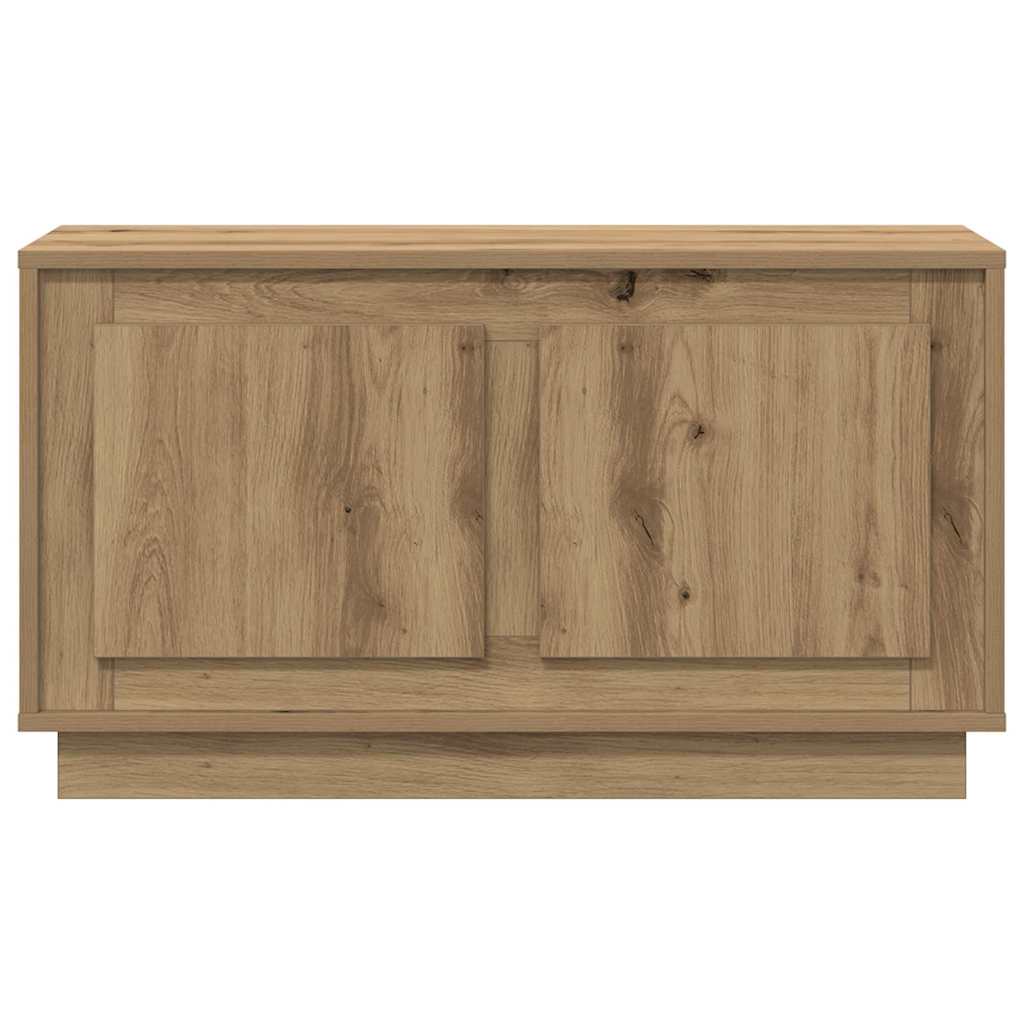 TV-Schränk 80 x 35 x 45 cm Artisan-Eiche Holzwerkstoff