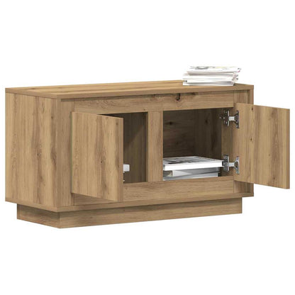 TV-Schränk 80 x 35 x 45 cm Artisan-Eiche Holzwerkstoff