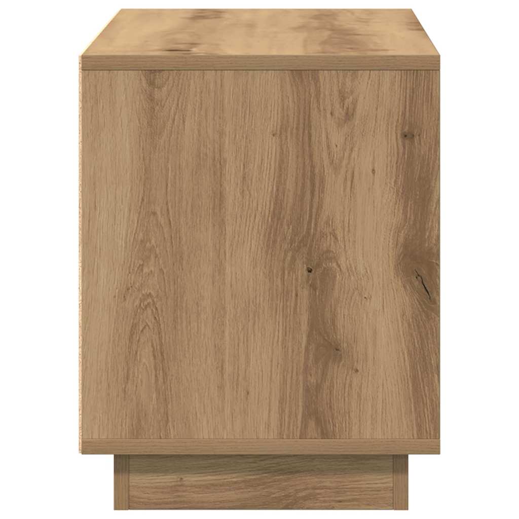TV-Schränk 80 x 35 x 45 cm Artisan-Eiche Holzwerkstoff