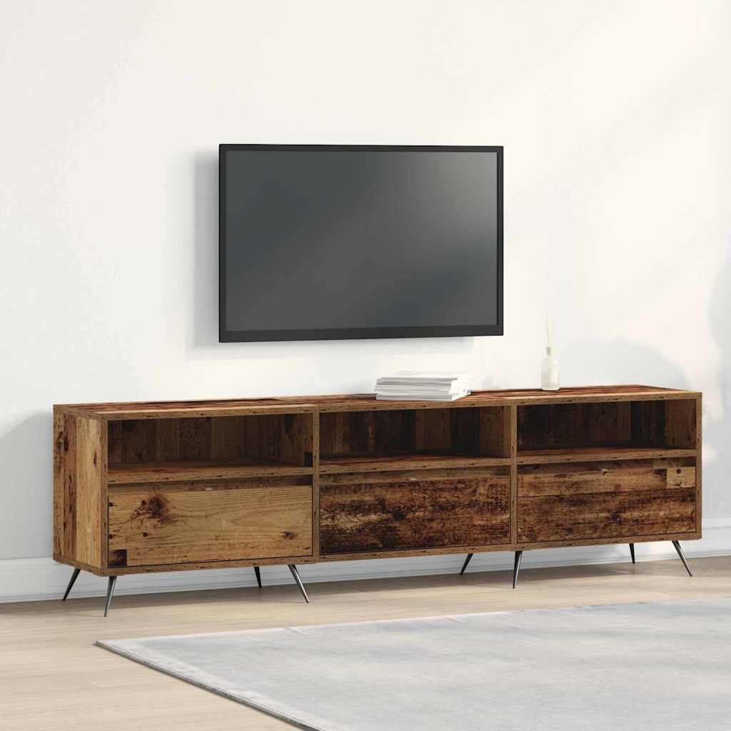 TV-Schränk 150 x 30 x 44,5 cm Altholz Holzwerkstoff