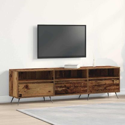 TV-Schränk 150 x 30 x 44,5 cm Altholz Holzwerkstoff