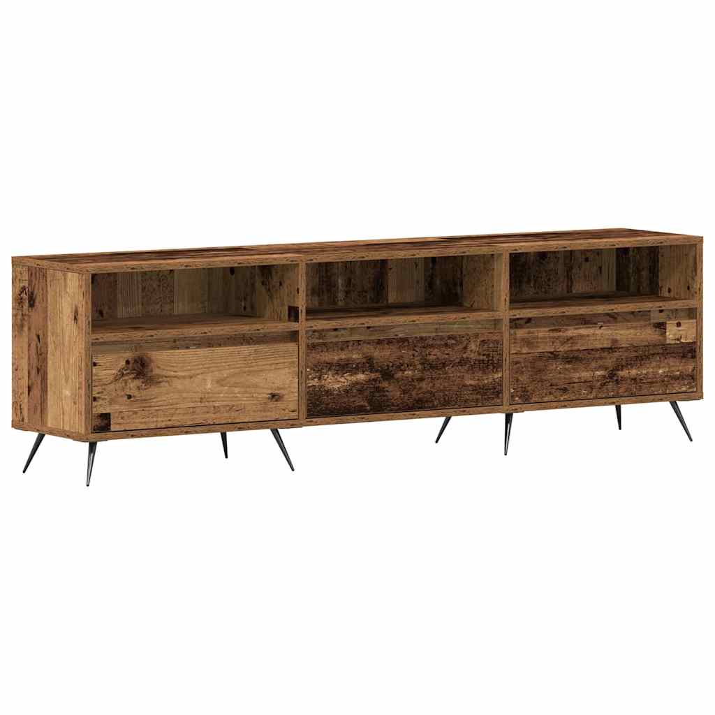 TV-Schränk 150 x 30 x 44,5 cm Altholz Holzwerkstoff
