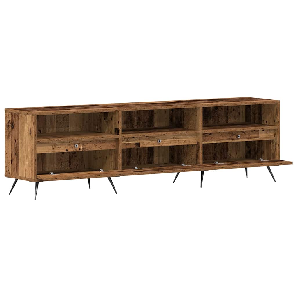 TV-Schränk 150 x 30 x 44,5 cm Altholz Holzwerkstoff