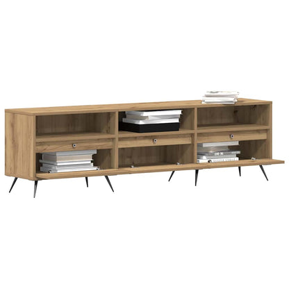 TV-Schränk 150 x 30 x 44,5 cm Artisan-Eiche Holzwerkstoff