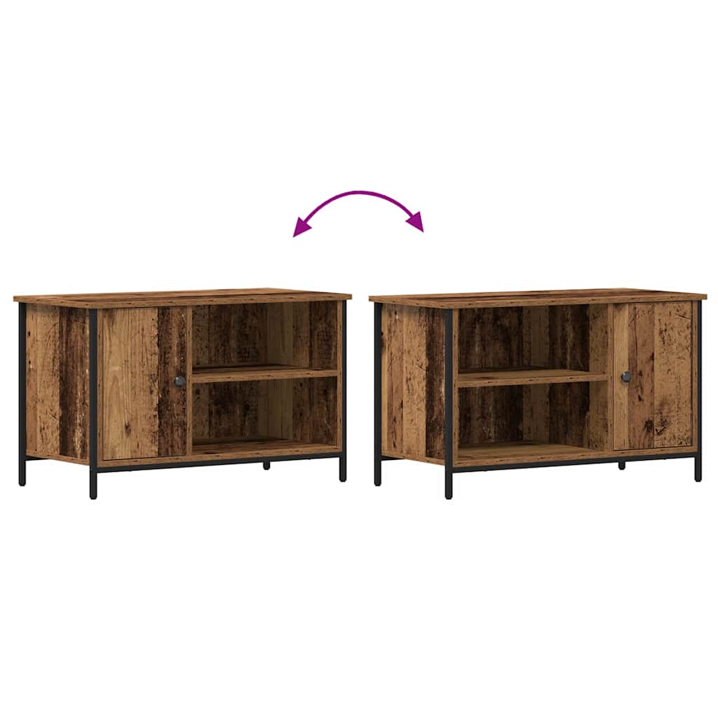 TV-Schränk 80 x 40 x 50 cm Altholz Holzwerkstoff