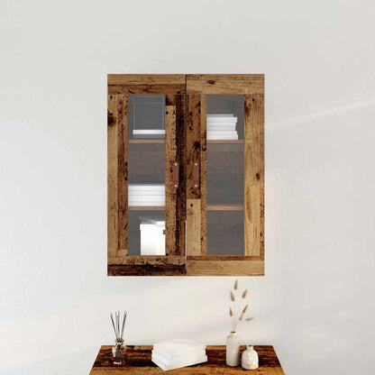 Wandschrank Altholz 69,5 x 34 x 90 cm Holzwerkstoff