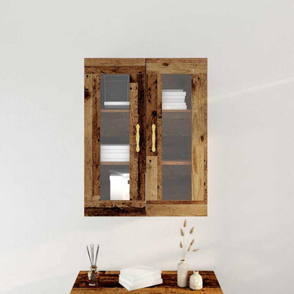 Wandschrank Altholz 69,5 x 34 x 90 cm Holzwerkstoff