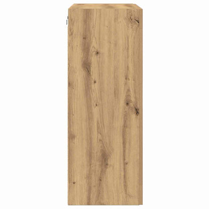 Wandschrank Artisan-Eiche 69,5 x 34 x 90 cm Holzwerkstoff
