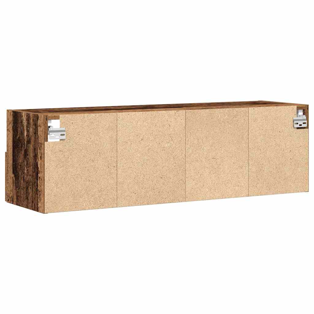 TV-Wandschrank 100 x 30 x 30 cm Altholz Holzwerkstoff