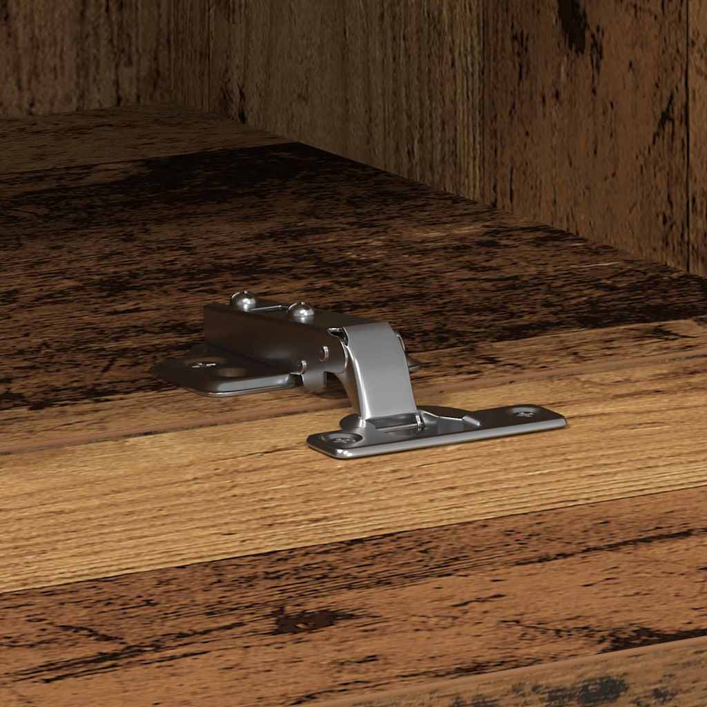 TV-Wandschrank 2 stk. Altholz Holzwerkstoff