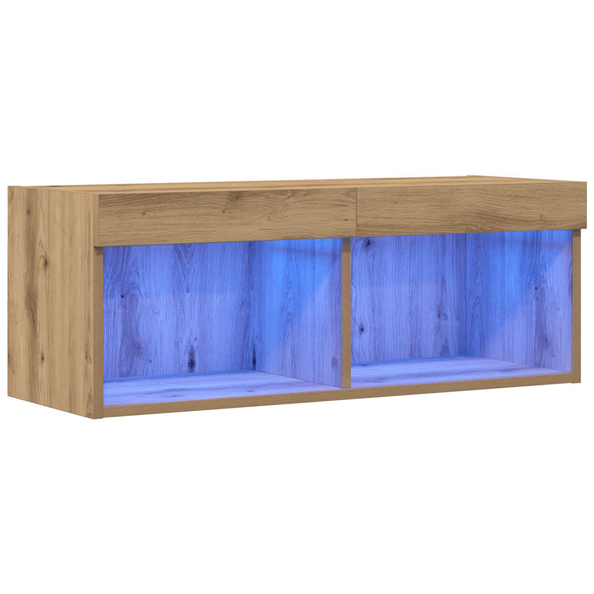 TV-Schrankset 80 x 30 x 30 cm Artisan-Eiche Holzwerkstoff