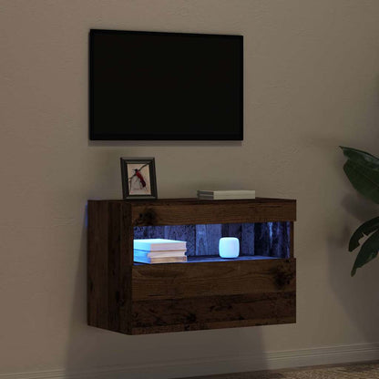 TV-Wandschrank 60 x 30 x 40 cm Altholz Holzwerkstoff