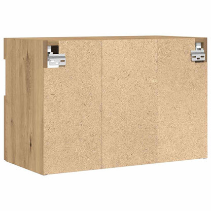 TV-Wandschrank 2 stk. Artisan-Eiche Holzwerkstoff