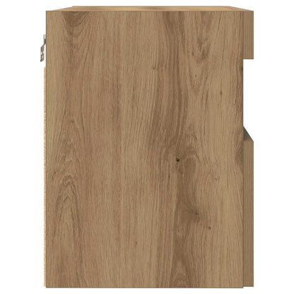 TV-Wandschrank 2 stk. Artisan-Eiche Holzwerkstoff