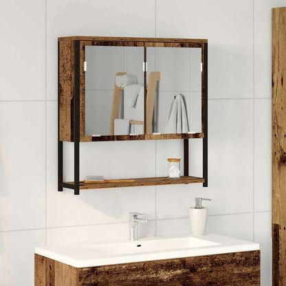 Spiegelschrank Altholz 60 x 16 x 60 cm Holzwerkstoff