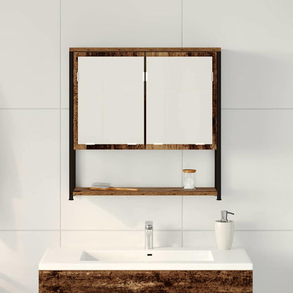 Spiegelschrank Altholz 60 x 16 x 60 cm Holzwerkstoff