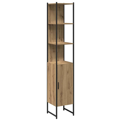 Badezimmerschrank Artisan-Eiche 33 x 33 x 185,5 cm