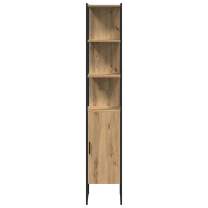 Badezimmerschrank Artisan-Eiche 33 x 33 x 185,5 cm
