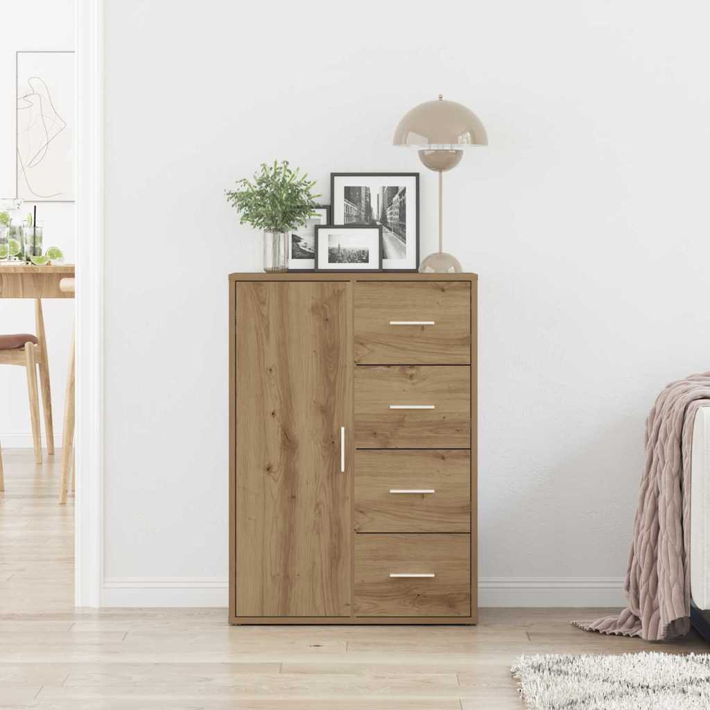 Sideboard Artisan-Eiche 60 x 31 x 84 cm Holzwerkstoff