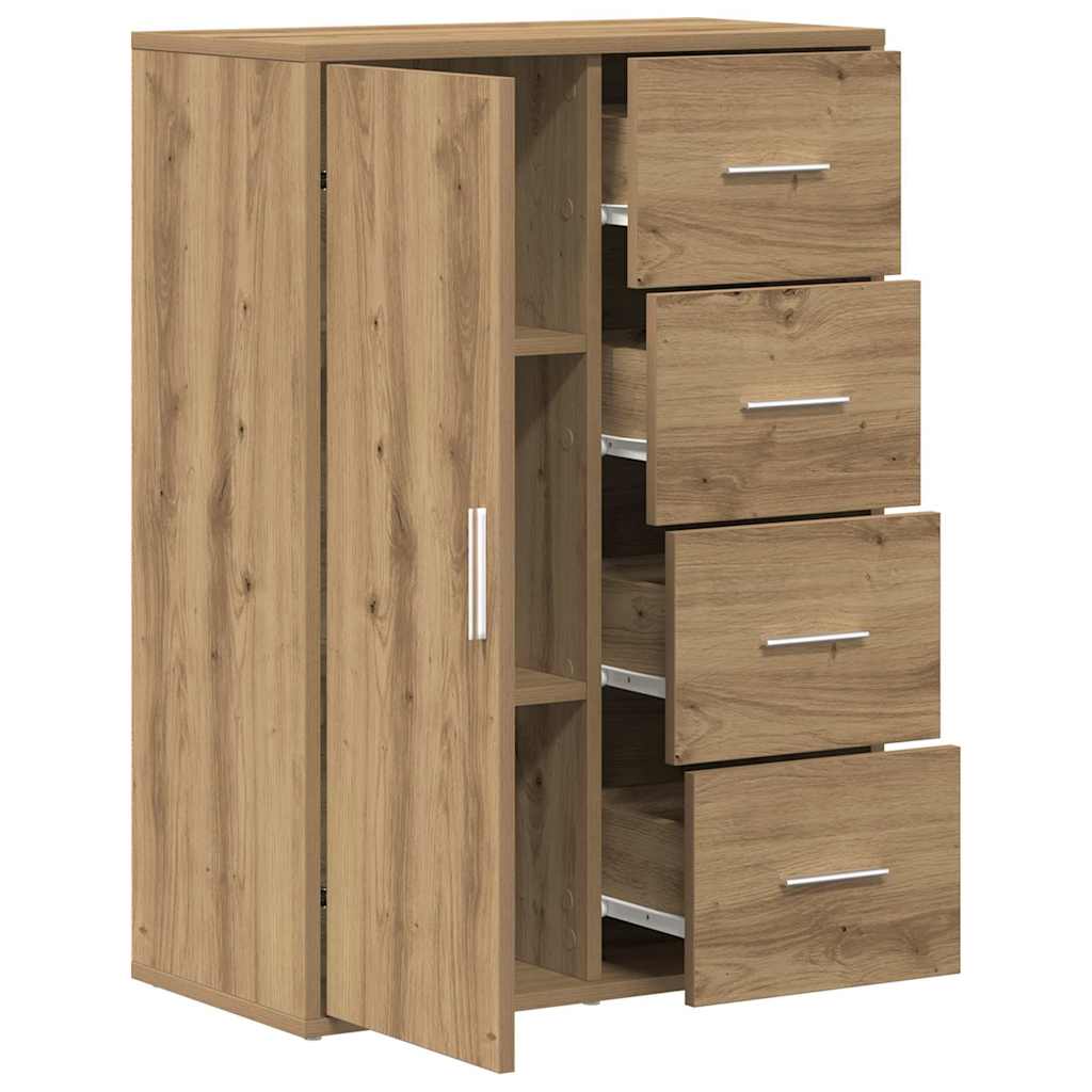 Sideboard Artisan-Eiche 60 x 31 x 84 cm Holzwerkstoff
