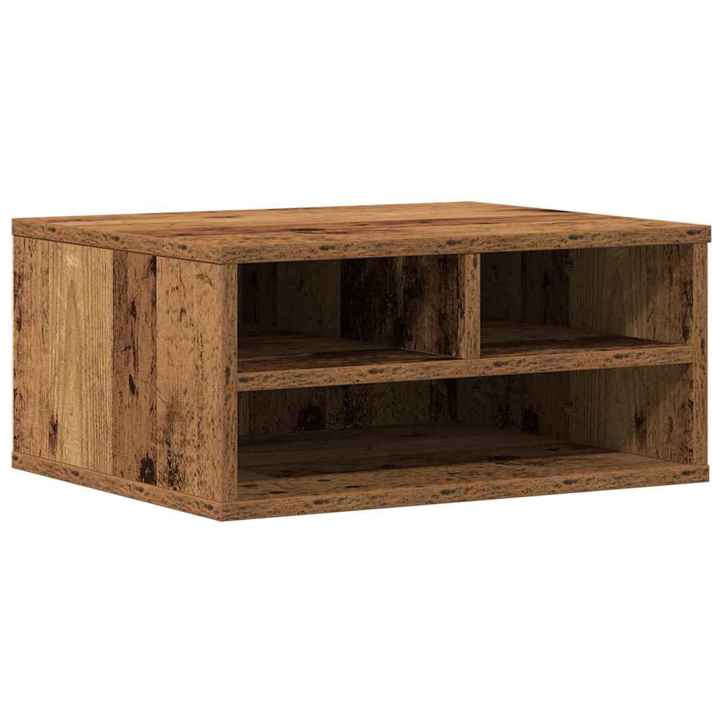 Druckerständer Altholz 49 x 40 x 22,5 cm Holzwerkstoff