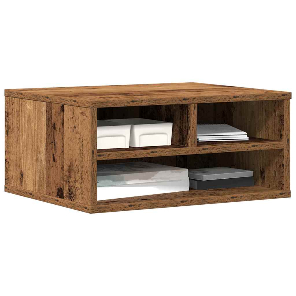 Druckerständer Altholz 49 x 40 x 22,5 cm Holzwerkstoff