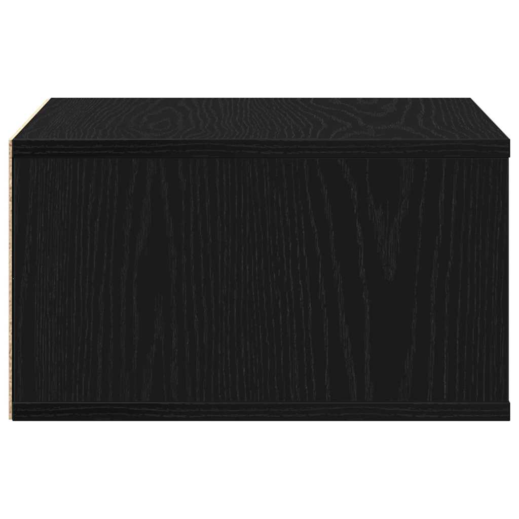 Druckerständer Schwarz Eichen-Optik 49 x 40 x 22,5 cm