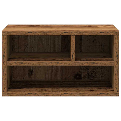 Druckerständer Altholz 40 x 32 x 22,5 cm Holzwerkstoff