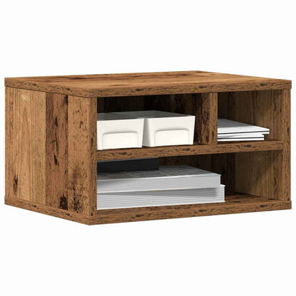 Druckerständer Altholz 40 x 32 x 22,5 cm Holzwerkstoff