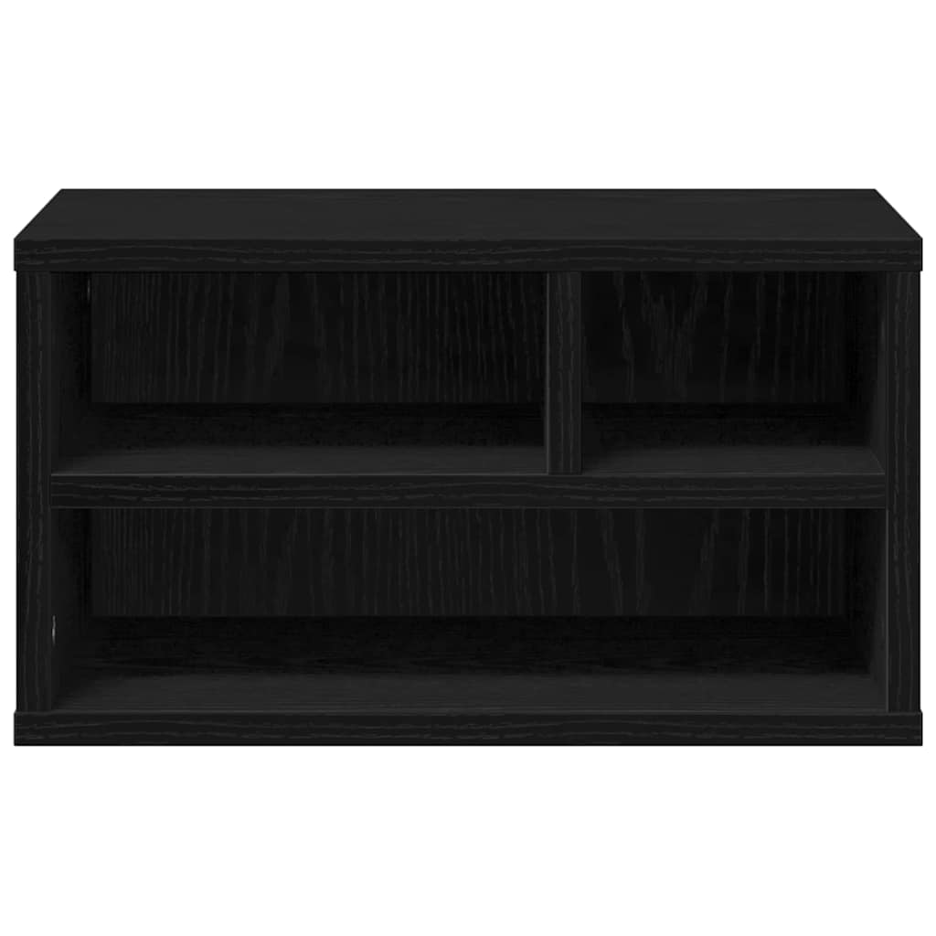 Druckerständer Schwarz Eichen-Optik 40 x 32 x 22,5 cm