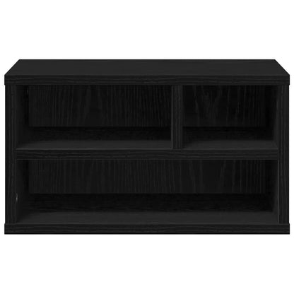 Druckerständer Schwarz Eichen-Optik 40 x 32 x 22,5 cm