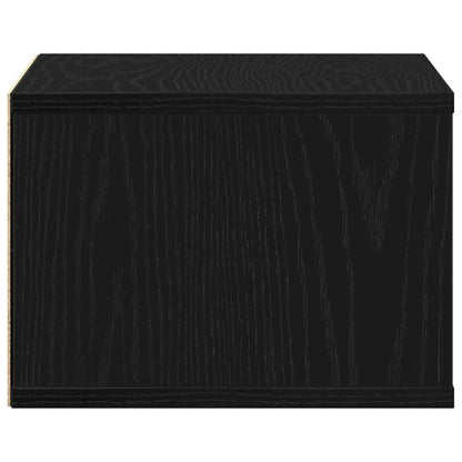 Druckerständer Schwarz Eichen-Optik 40 x 32 x 22,5 cm