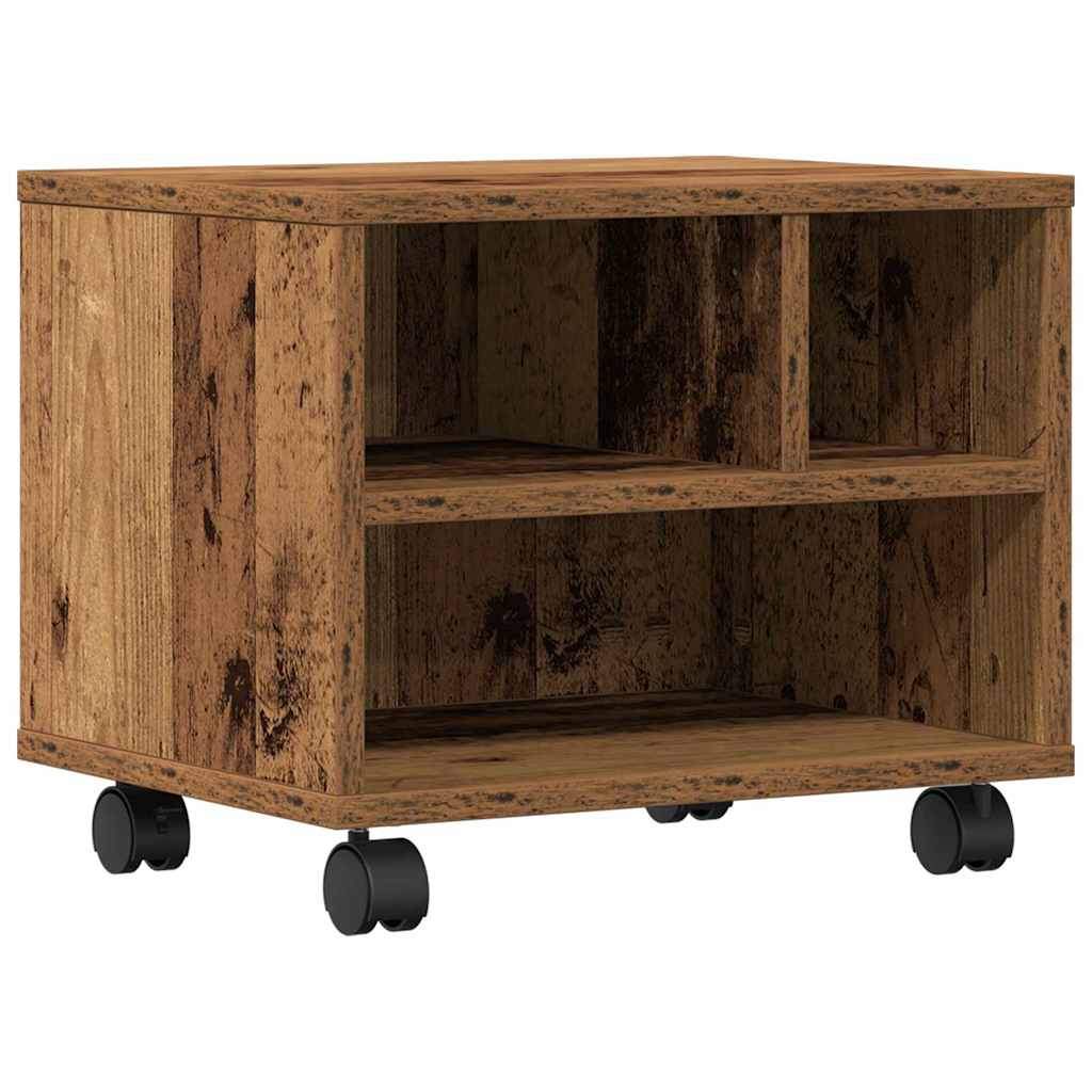 Druckerständer Altholz 41 x 32 x 34,5 cm Holzwerkstoff