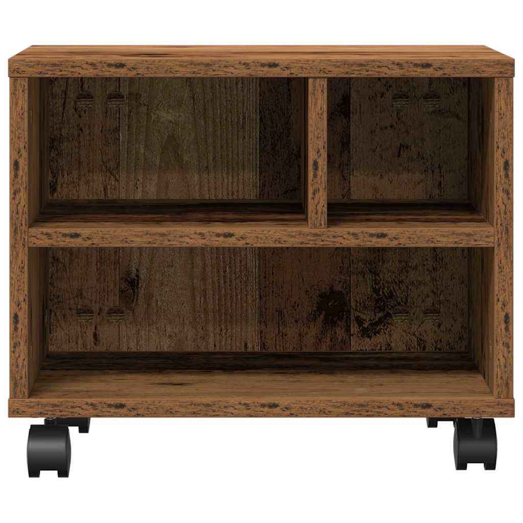 Druckerständer Altholz 41 x 32 x 34,5 cm Holzwerkstoff