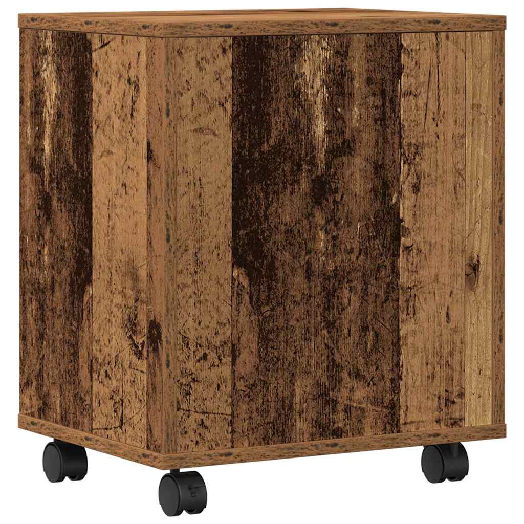 Druckerständer Altholz 41 x 32 x 48 cm Holzwerkstoff