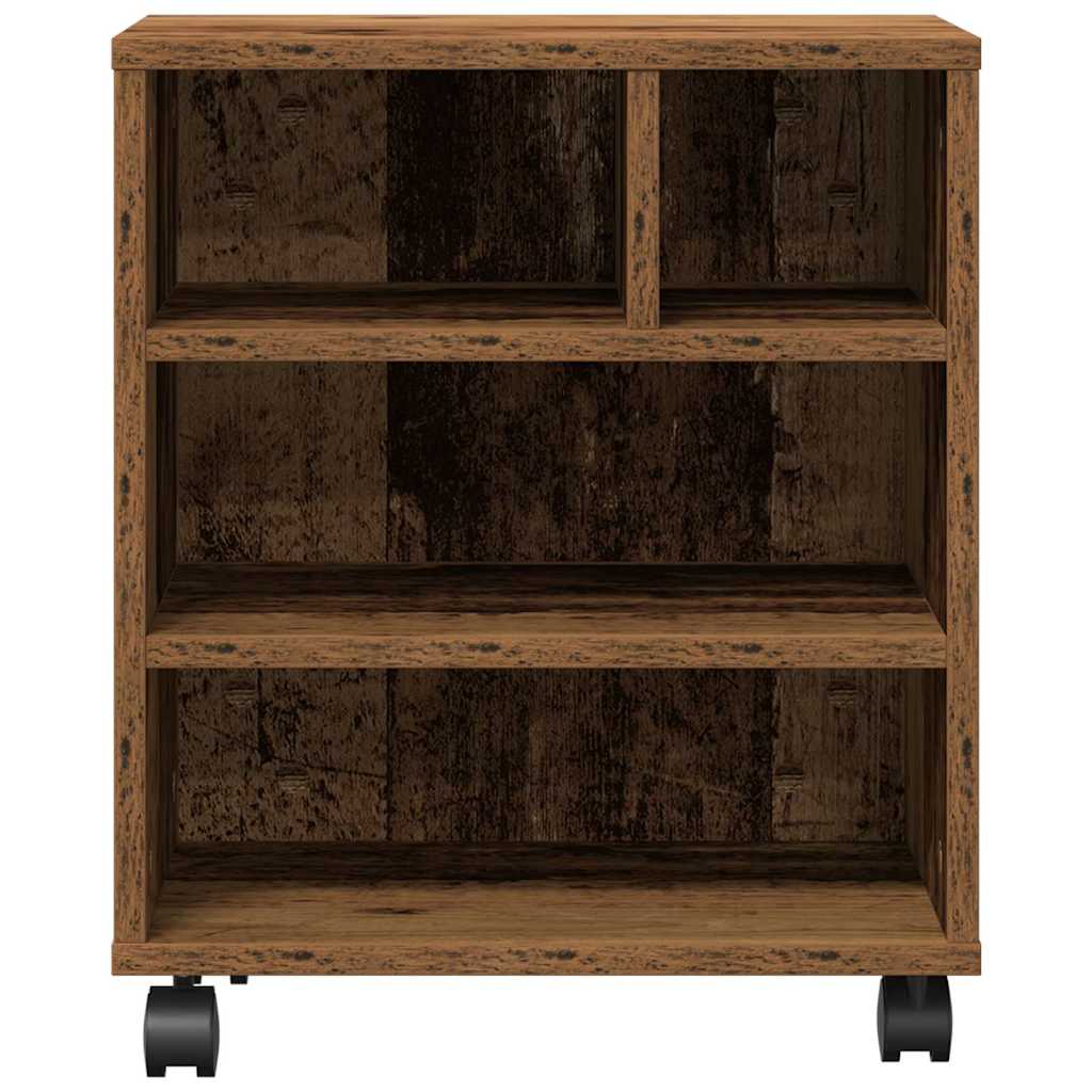 Druckerständer Altholz 41 x 32 x 48 cm Holzwerkstoff