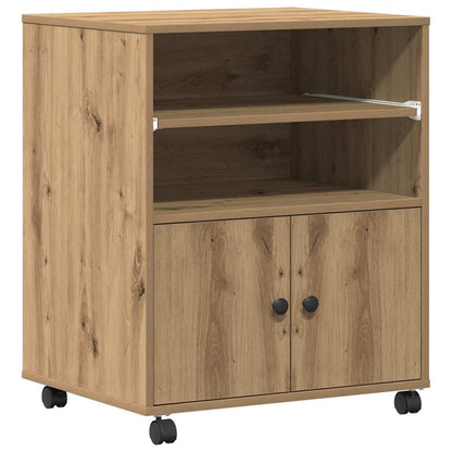 Druckerständer Artisan-Eiche 60 x 48 x 74 cm Holzwerkstoff