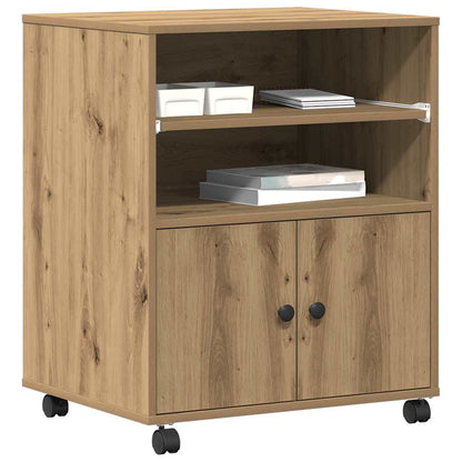 Druckerständer Artisan-Eiche 60 x 48 x 74 cm Holzwerkstoff